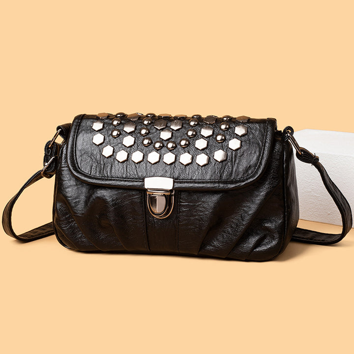 Decorative Studded Crossbody Bag