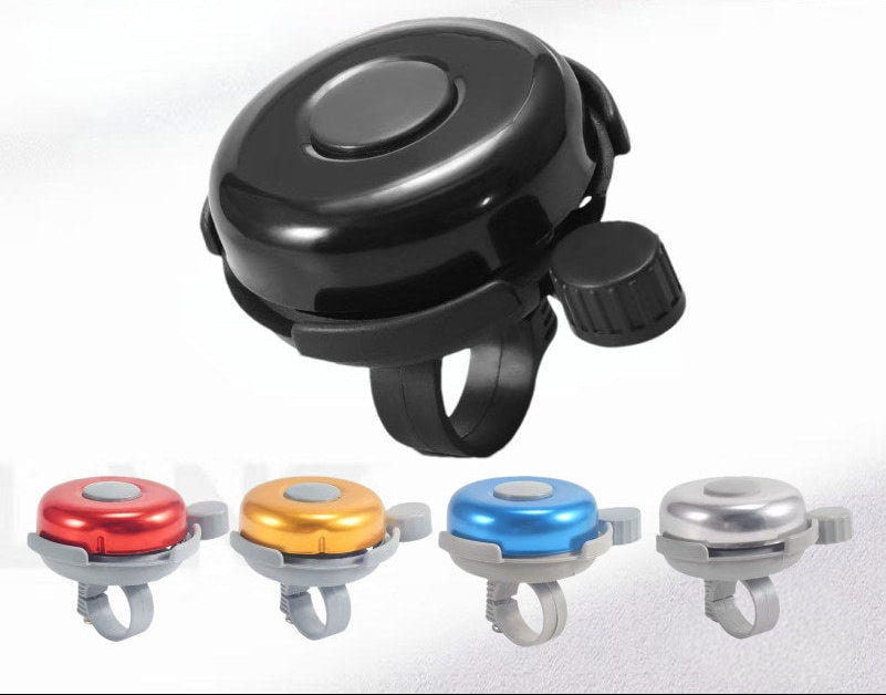 Compact Universal Bicycle Bell with Tool-Free Adjustable Clamp Stornfield