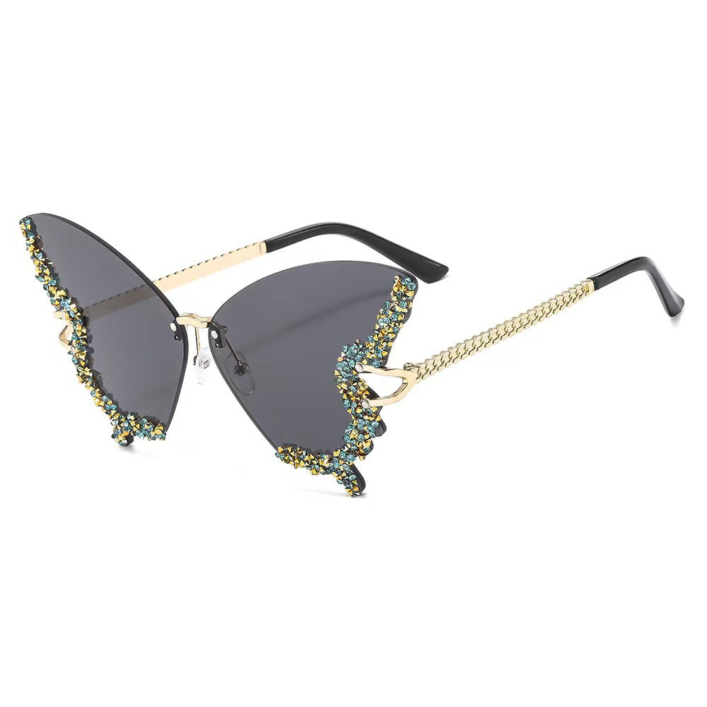 Women extravagant wing sunglasses Stornfield