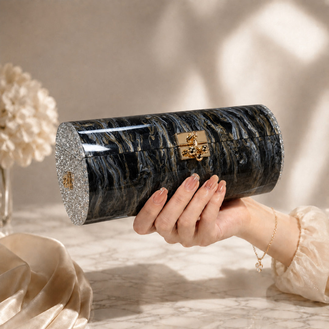 Glamorous Cylinder Clutch