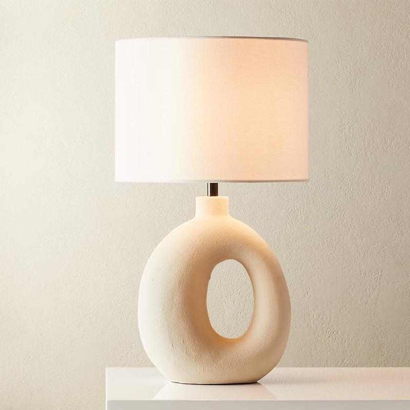 Sculptural Ceramic Table Lamp