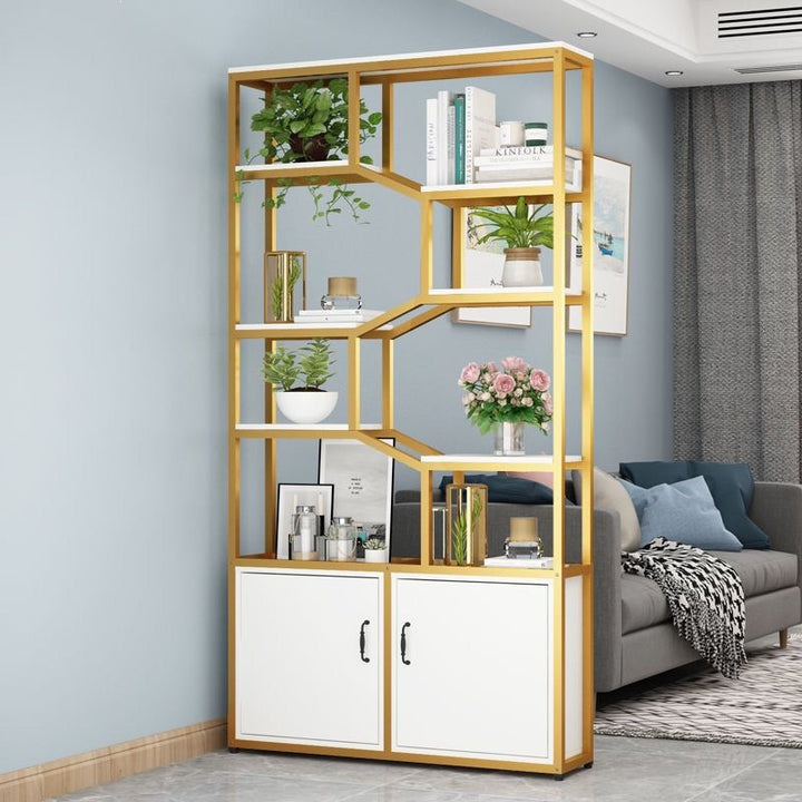 Shelf system with creative storage spaces Stornfield