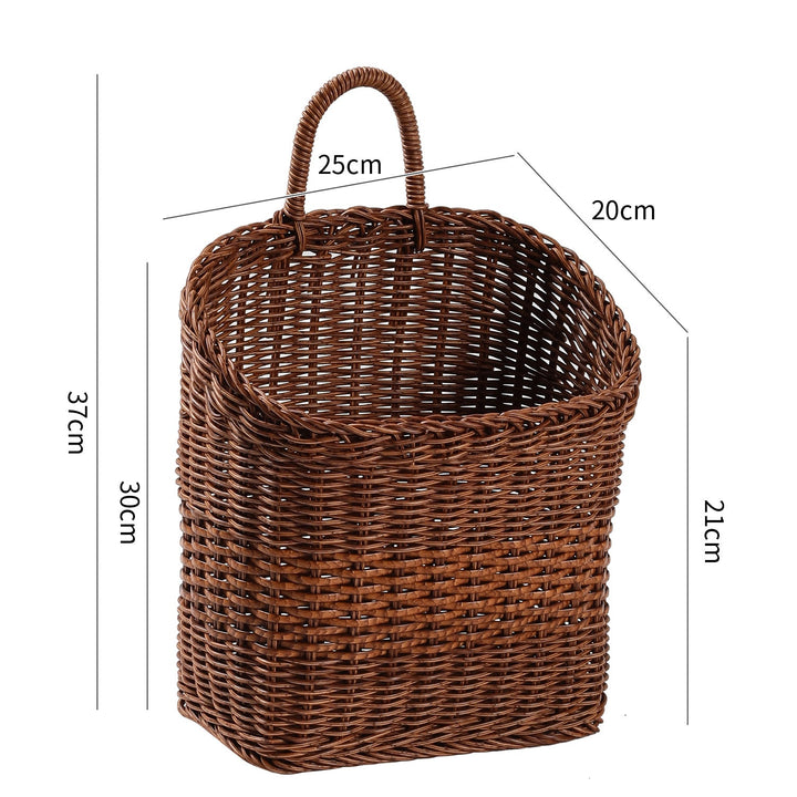 Handwoven Storage Basket with Ergonomic Handle Stornfield 1783754313
