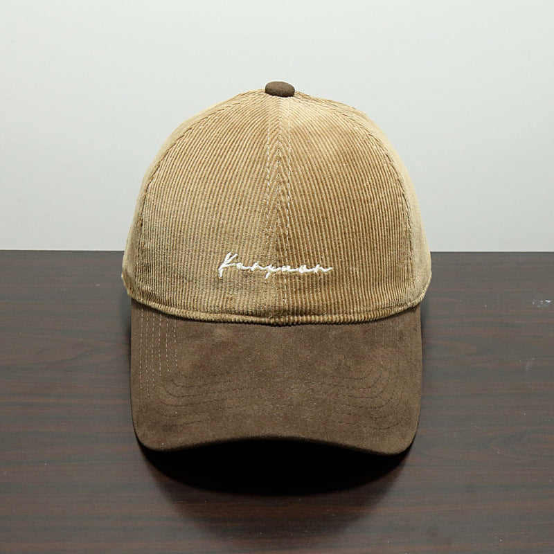 Men's Textured Corduroy Baseball Cap Stornfield