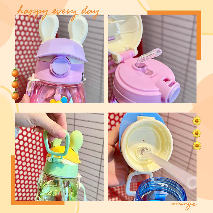 Ladies Stylish Water Bottle with Bunny Lid Stornfield