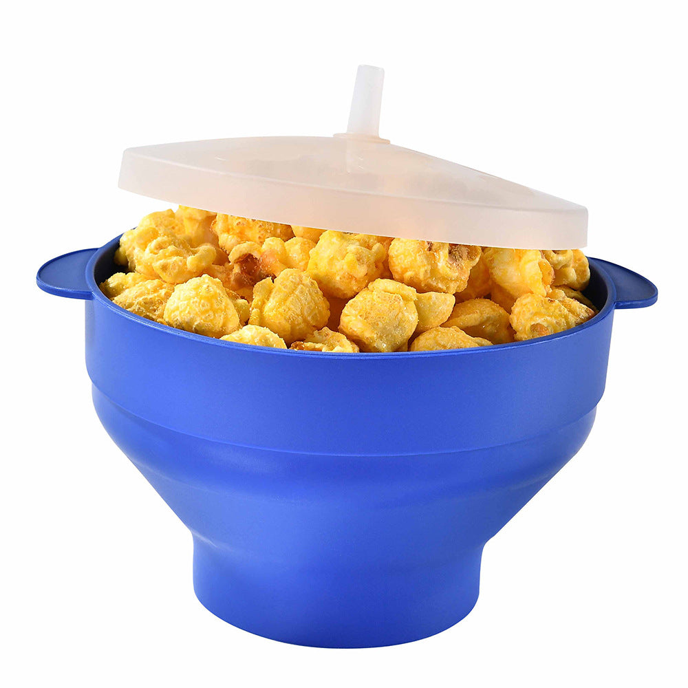 Silicone Popcorn Container with Lid Stornfield