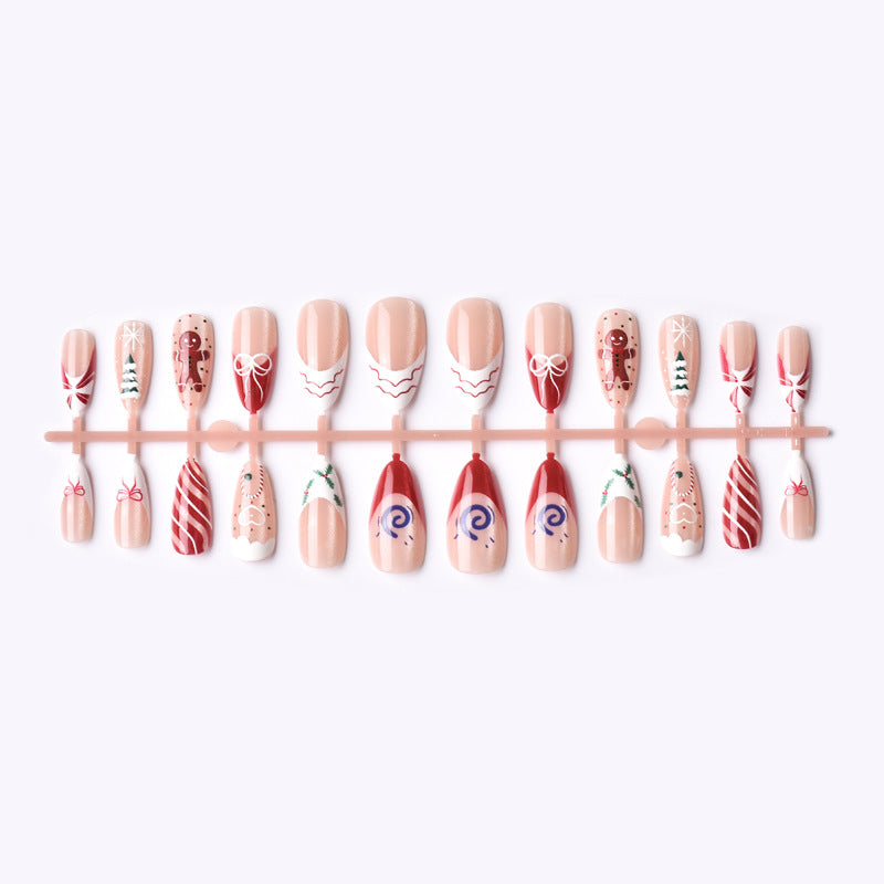 Festive Themed Press-On Nail Art Set Stornfield 1790636735