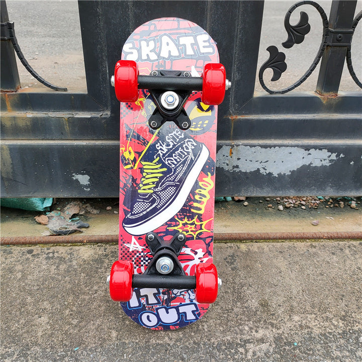 Cartoon-Themed Mini Skateboard Stornfield