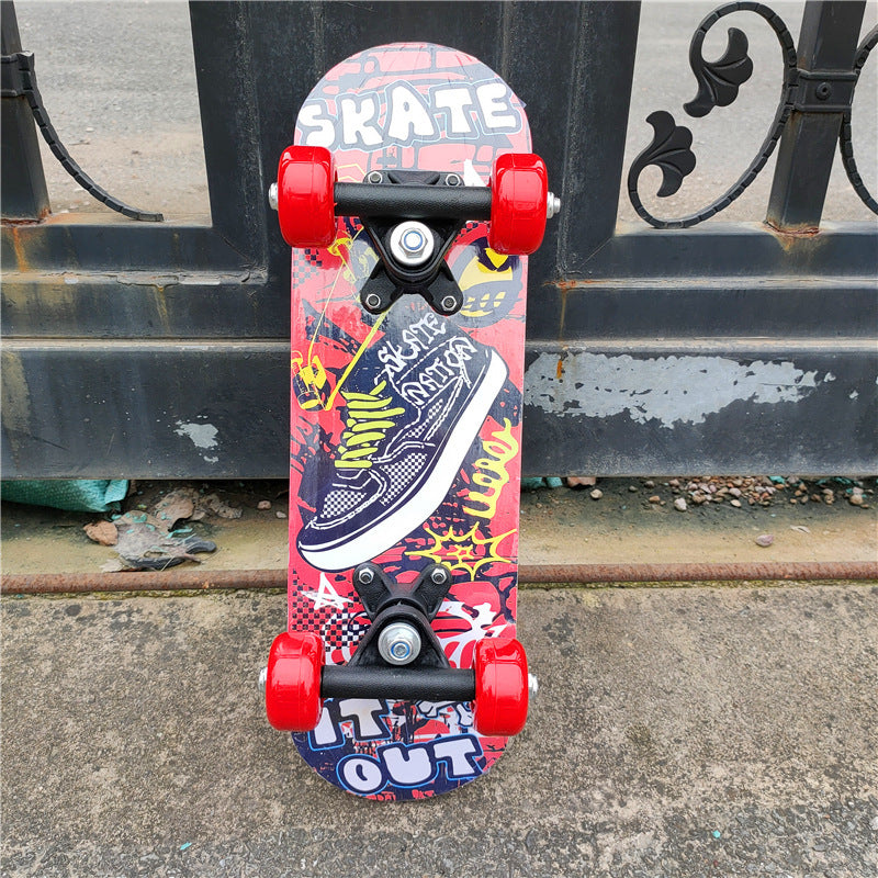 Cartoon-Themed Mini Skateboard Stornfield