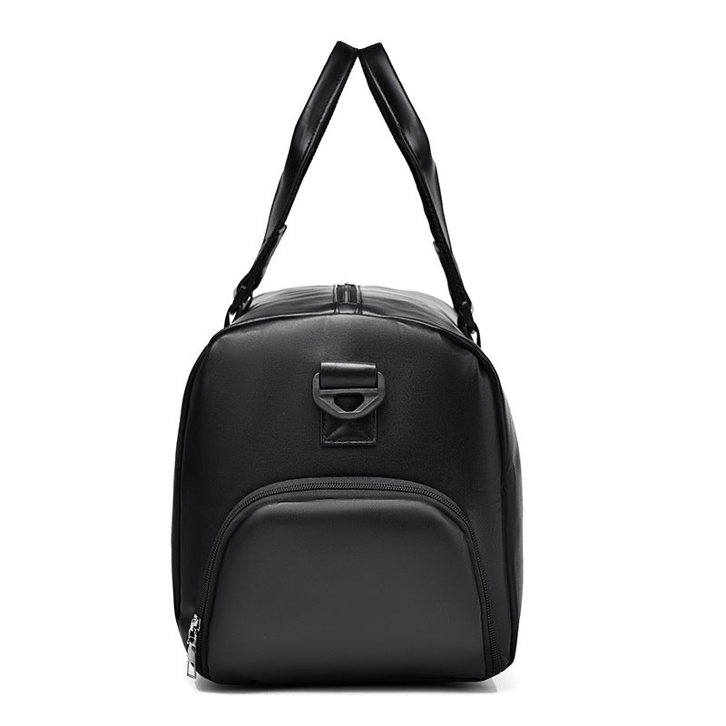Premium Leather Weekender Duffel Bag Stornfield