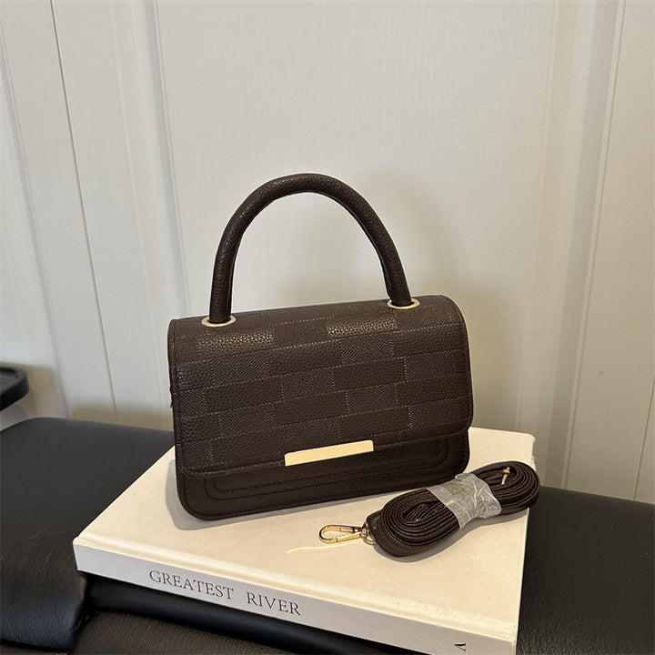 Elegant Textured Handheld Bag