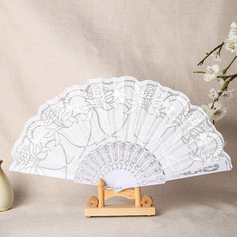 Ladies elegant lace fan Stornfield