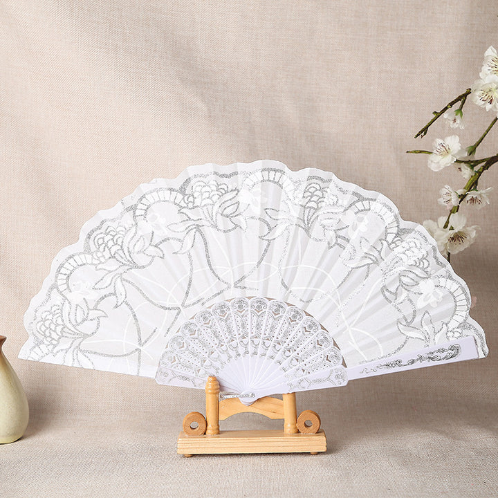 Ladies elegant lace fan Stornfield