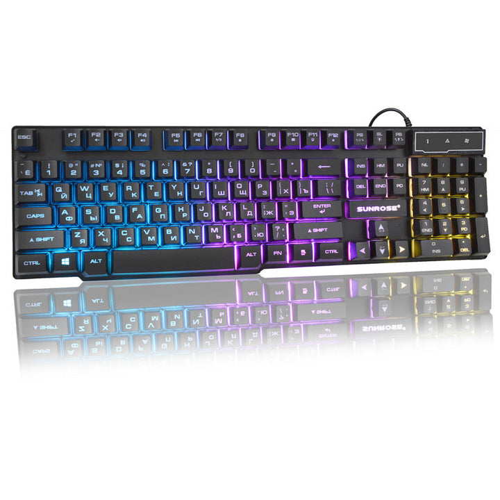RGB Backlit Gaming Keyboard with Precision Switches Stornfield