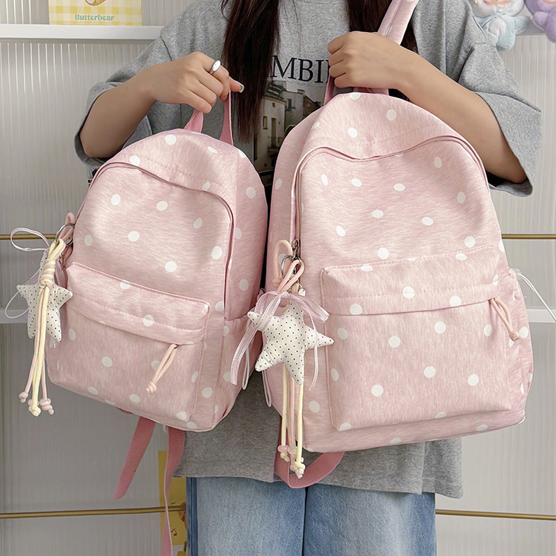 Polka Dot Patterned Backpack Stornfield 1791205640