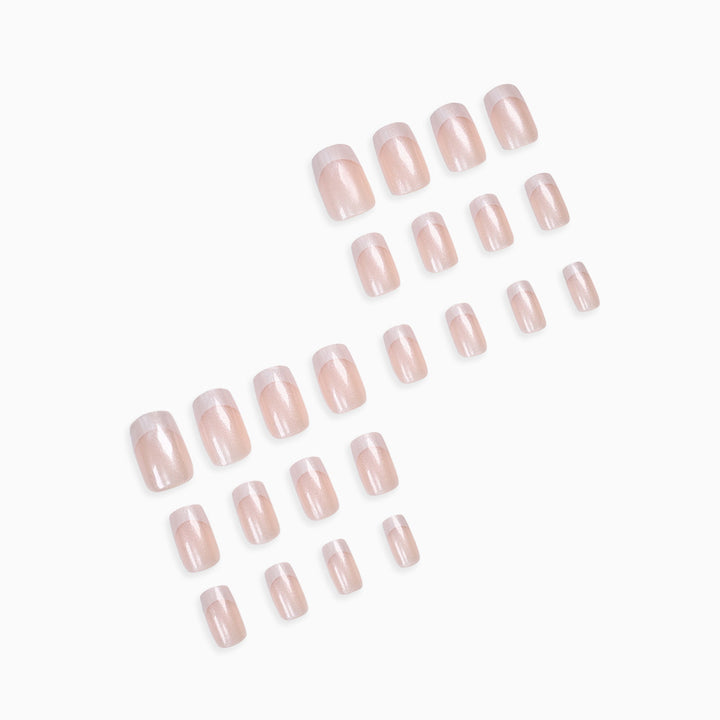 Elegant French Tip False Nails Stornfield