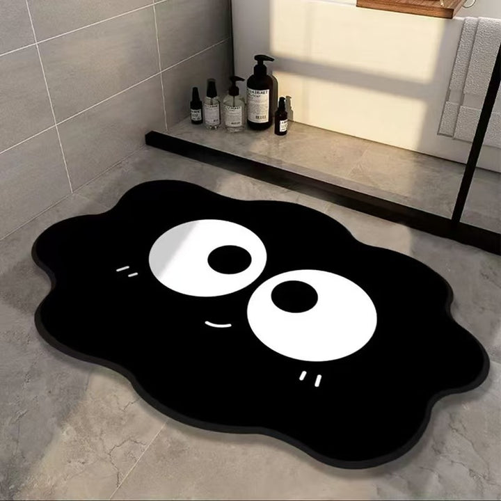 Playful Eye-Theme Bath Mat