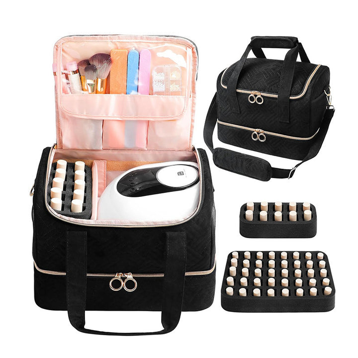 Cosmetic Organizer Bag with Removable Compartments Stornfield