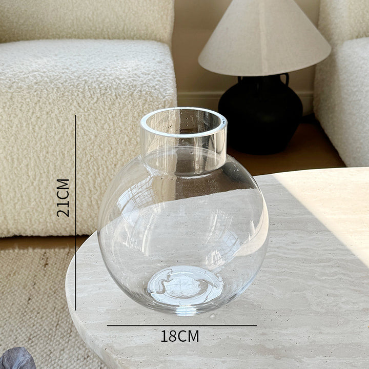 Elegant Handmade Glass Vase