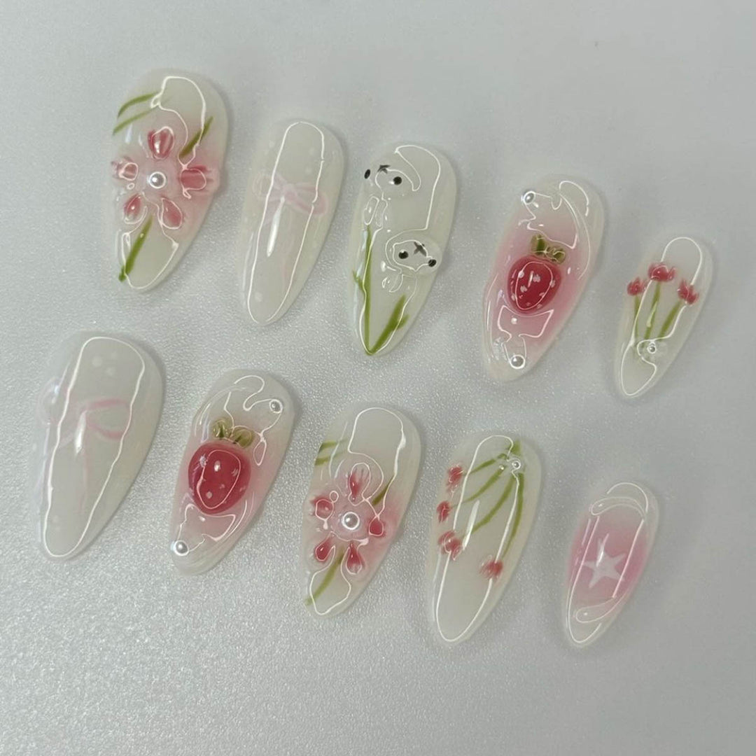 Thematic Artisan Press-On Nail Set Stornfield