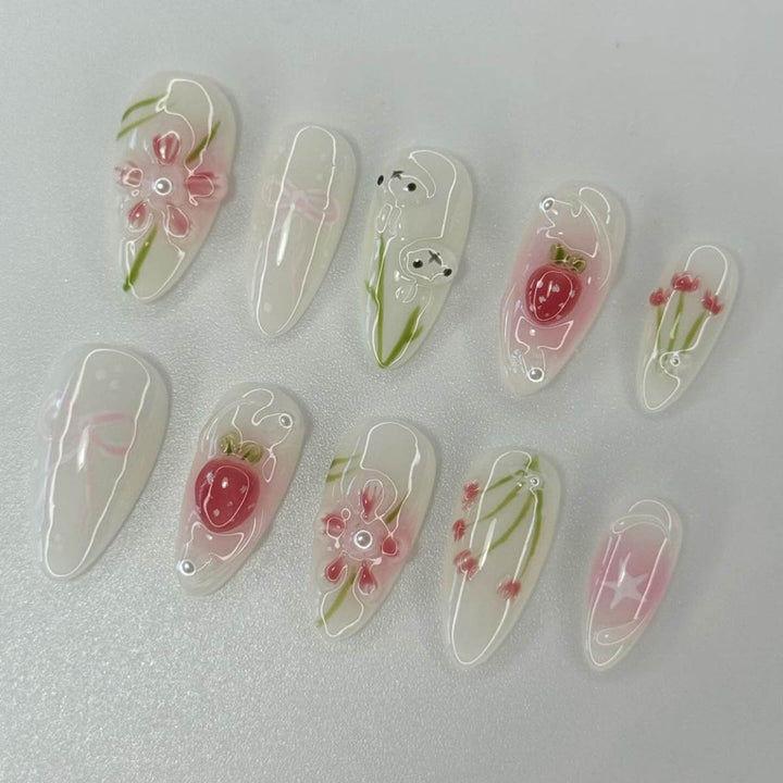 Thematic Artisan Press-On Nail Set Stornfield