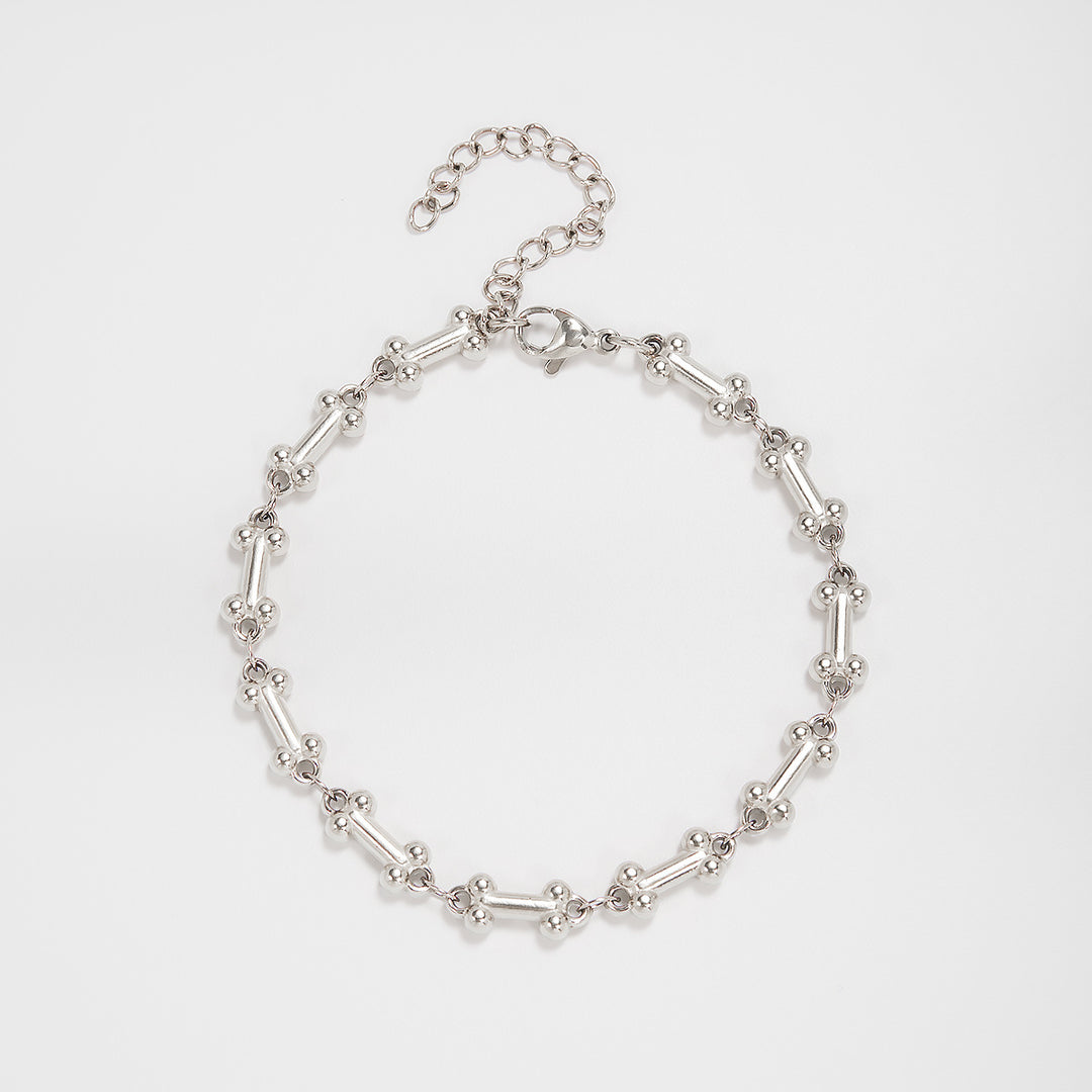 Intricate Textured Chain Bracelet Stornfield