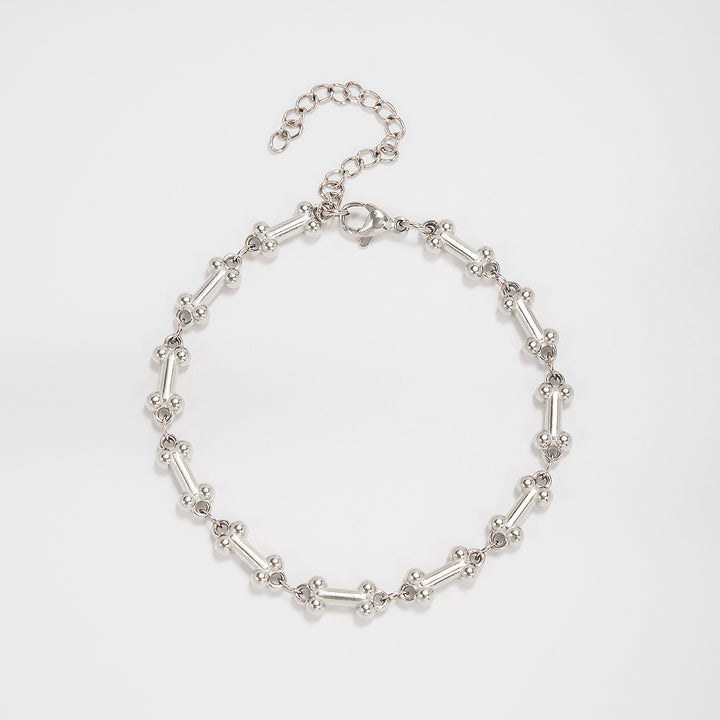 Intricate Textured Chain Bracelet Stornfield