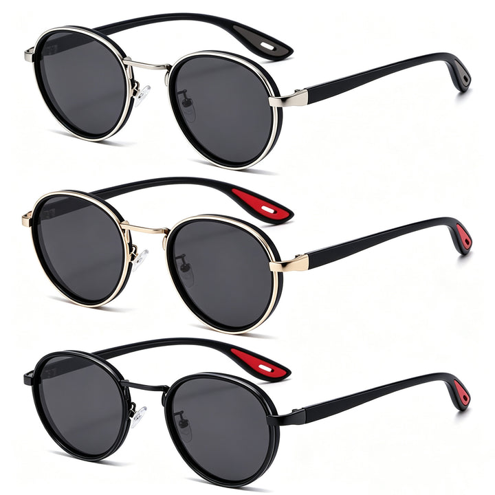 Vintage Round Frame Sunglasses Stornfield