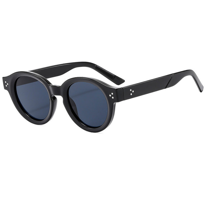 Ladies' fashionable sunglasses with clear and structured frame Stornfield