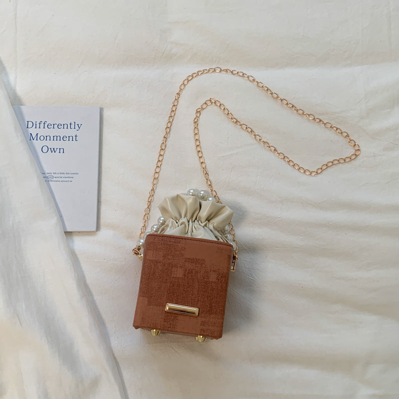 Mini Drawstring Handbag