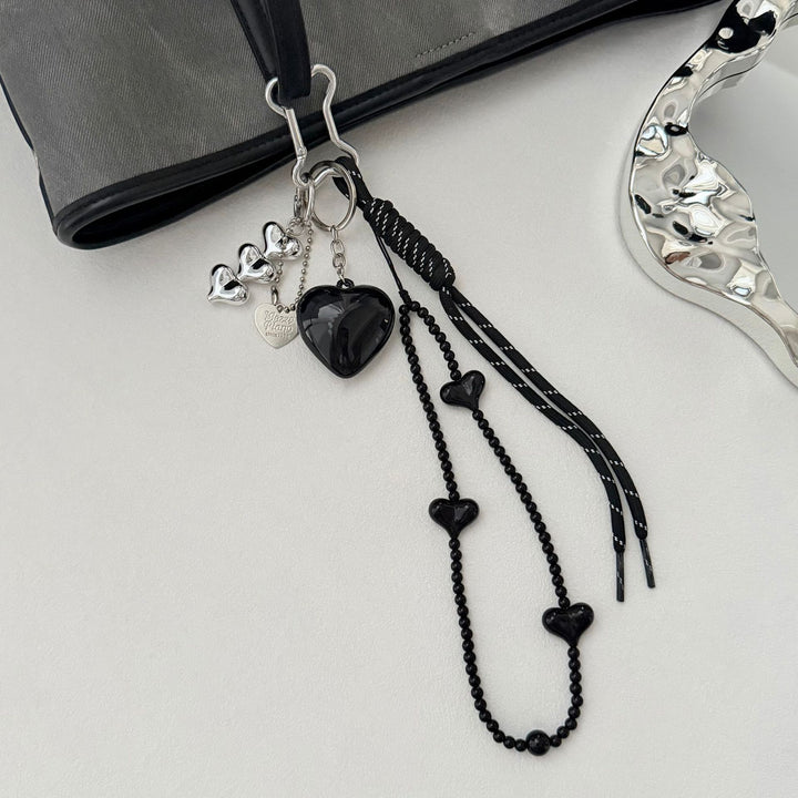 Elegant Heart Charm Keychain Stornfield