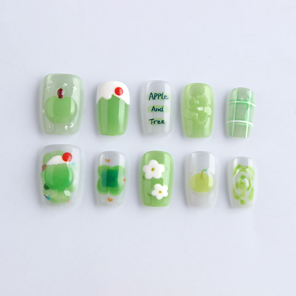 Creative Themed Press-On Nail Art Stornfield