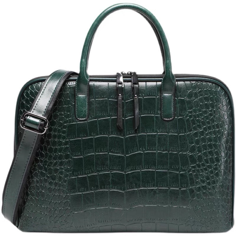 Elegant Handbag in Crocodile Look Stornfield
