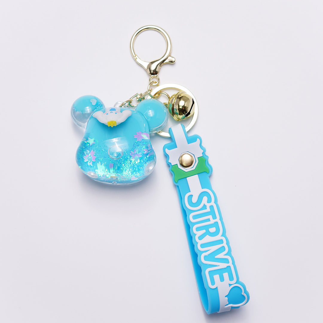 Unisex keychain with glittering design Bowlift