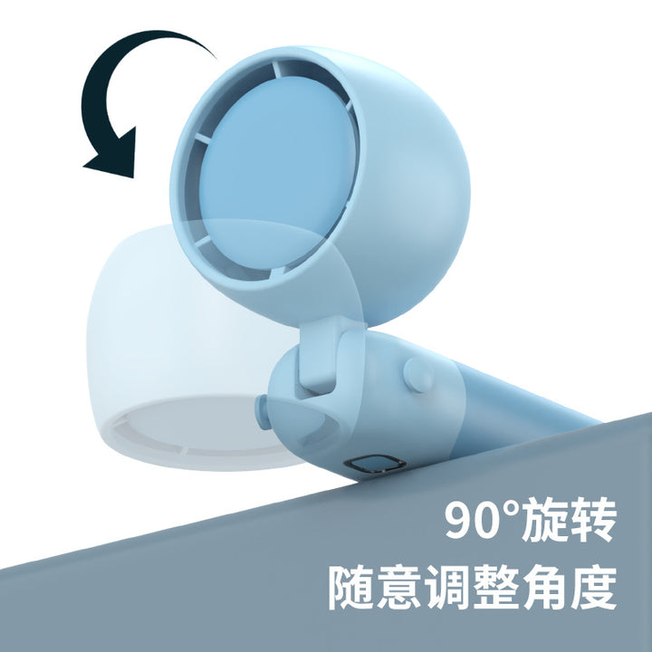 Ladies portable mini-handheld fan with multiple adjustable tilt angles Stornfield