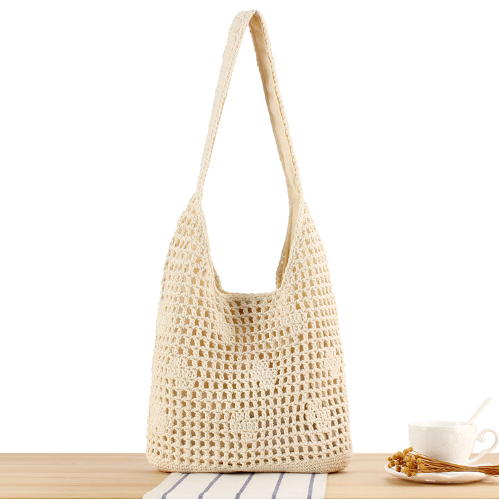Handbag Made of Handwoven Natural Material Stornfield