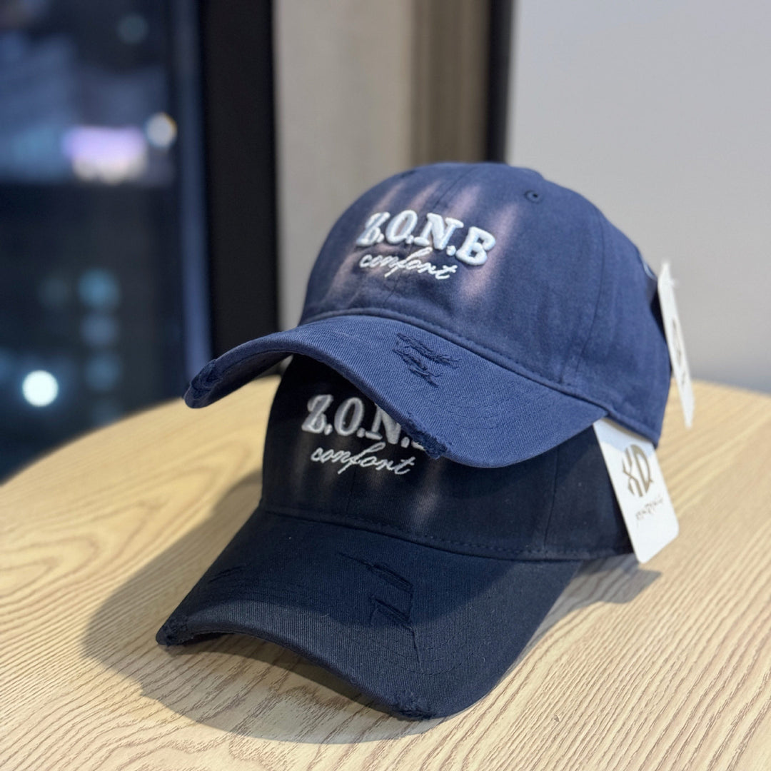 Unisex Distressed Cotton Baseball Cap Stornfield