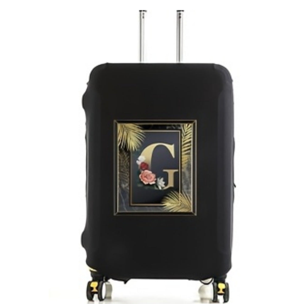 Women's Hard Shell Suitcase with Luxurious Flower Design Stornfield