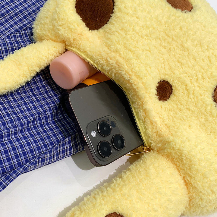 Plush Shoulder Bag in Giraffe Design Stornfield