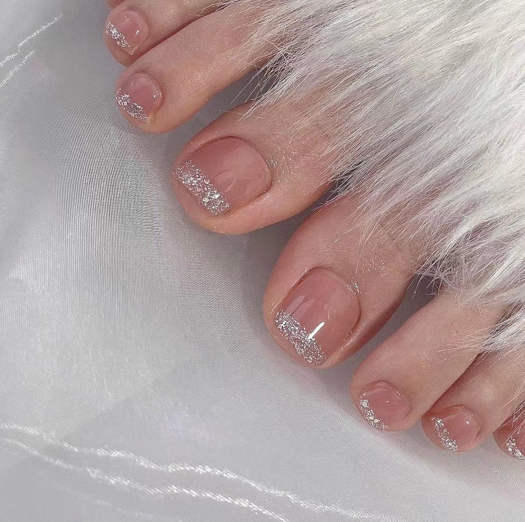 Artistic Toenail Design with Divine Butterfly Design Stornfield