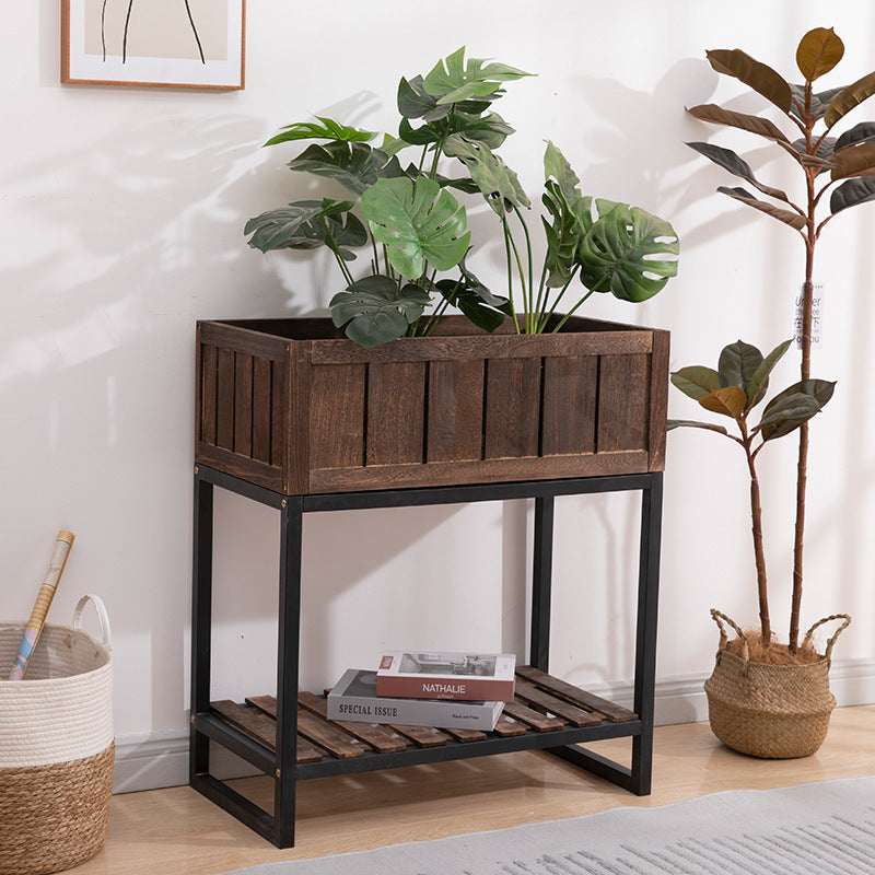 Wooden Planter Stand Stornfield