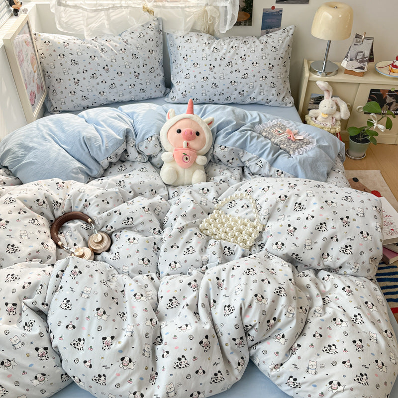 Floral Patterned Comforter Set