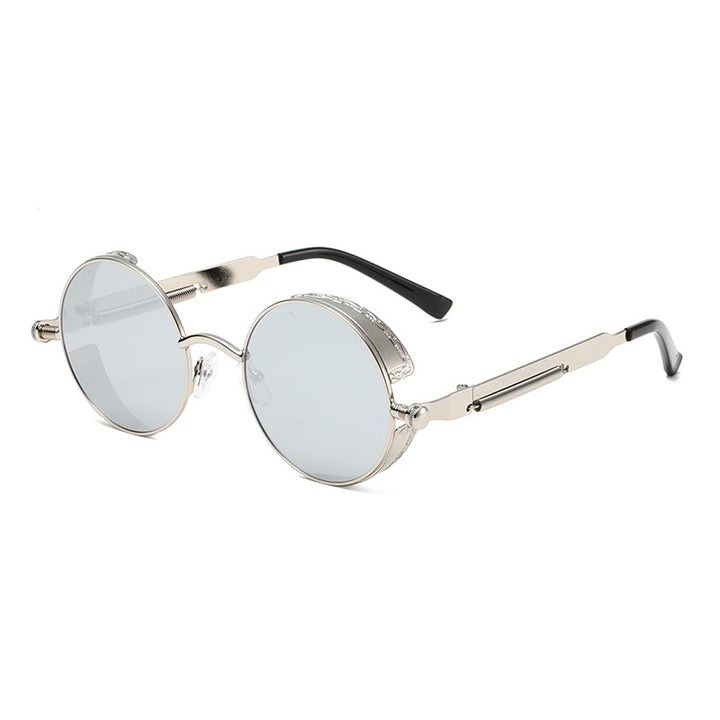 Ladies Round Sunglasses with High-Quality Metal Frame Stornfield