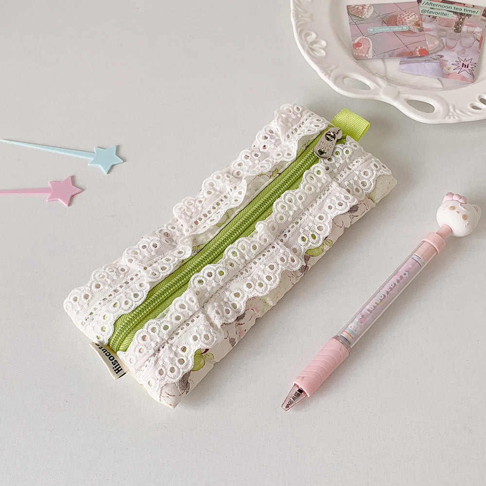 Elegant Lace Design Pencil Case Stornfield