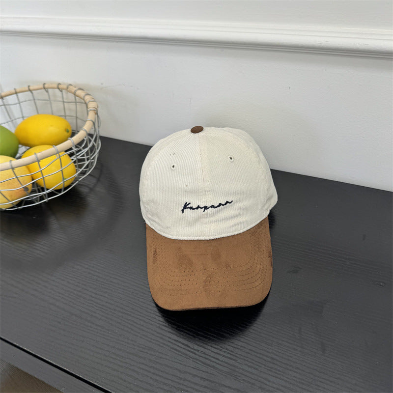 Men's Corduroy Brimmed Baseball Cap Stornfield