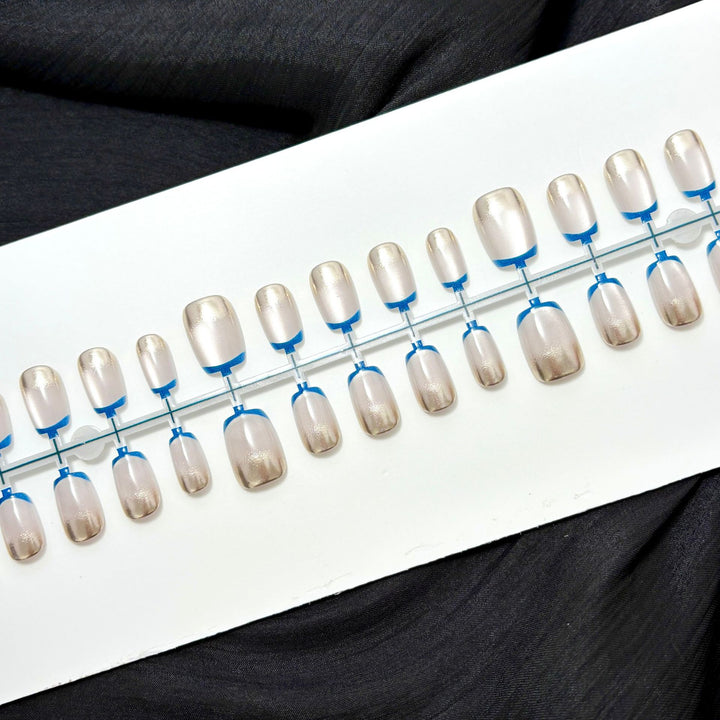 Elegant Press-On Nail Design Set