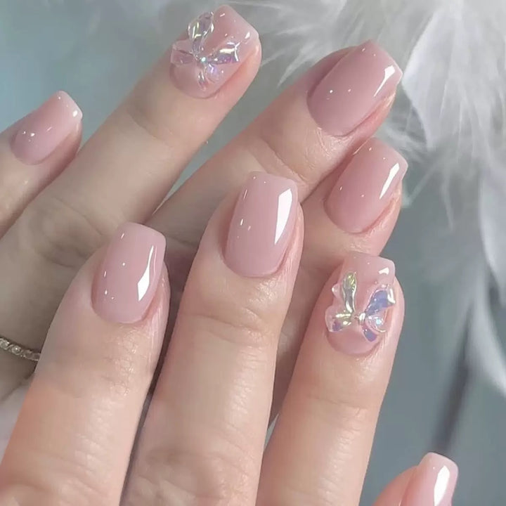 Nail art set with fashionable 3D flower decorations Stornfield
