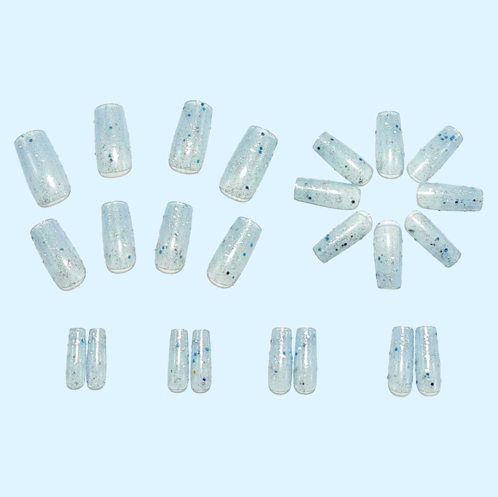 Artificial nails with glitter and glamorous effect Stornfield