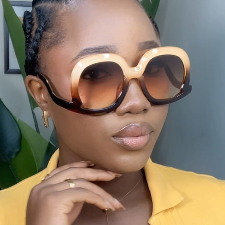 Women's oversized sunglasses with fashionable design Stornfield