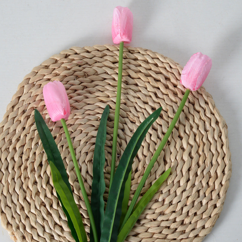 Decorative Faux Tulip Stem Arrangement